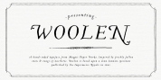 Woolen font download