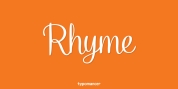 Rhyme font download