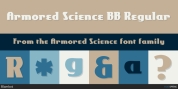 Armored Science font download
