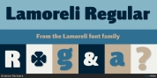 Lamoreli font download