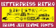 Letterpress Retro JNL font download