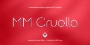 MM Cruella font download