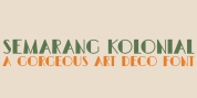 Semarang Kolonial font download