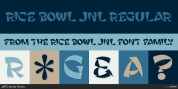 Rice Bowl JNL font download