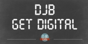 DJB Get Digital font download
