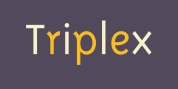 Triplex font download