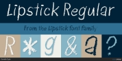 Lipstick font download