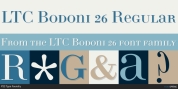 LTC Bodoni 26 font download