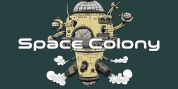 Space Colony font download