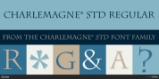 Charlemagne Std font download