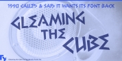 Gleaming the Cube font download