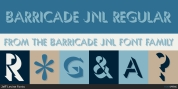 Barricade JNL font download