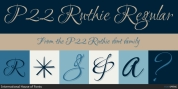 P22 Ruthie font download