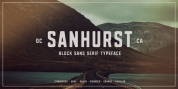 Sanhurst font download