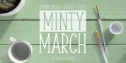 Minty March font download