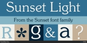 Sunset font download