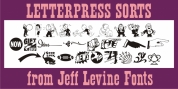 Letterpress Sorts JNL font download