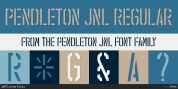 Pendleton JNL font download
