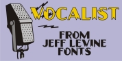 Vocalist JNL font download