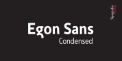 Egon Sans Cond font download