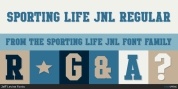 Sporting Life JNL font download