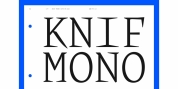 Knif Mono font download