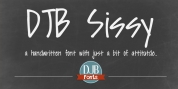 DJB Sissy font download