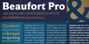 Beaufort Pro font download