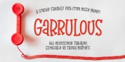 Garrulous font download