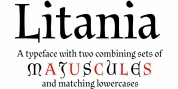 Litania font download