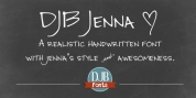 DJB Jenna font download