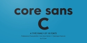 Core Sans C font download