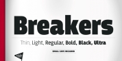 Breakers font download