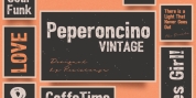 Peperoncino Vintage font download