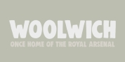 Woolwich font download