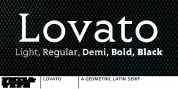 Lovato font download