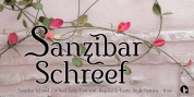 Sanzibar Shreef font download