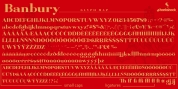 Banbury font download