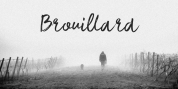 Brouillard font download