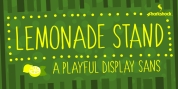 Lemonade Stand font download