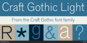 Craft Gothic font download