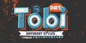 Tobi Dirt font download