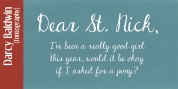 Dear St. Nick font download