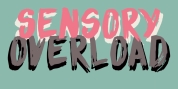 Sensory Overload font download
