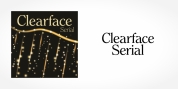 Clearface Serial font download