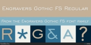 Engravers Gothic FS font download
