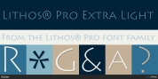 Lithos Pro font download