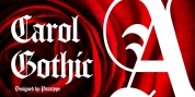 Carol Gothic font download