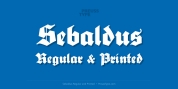 Sebaldus font download
