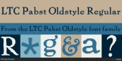 LTC Pabst Oldstyle font download